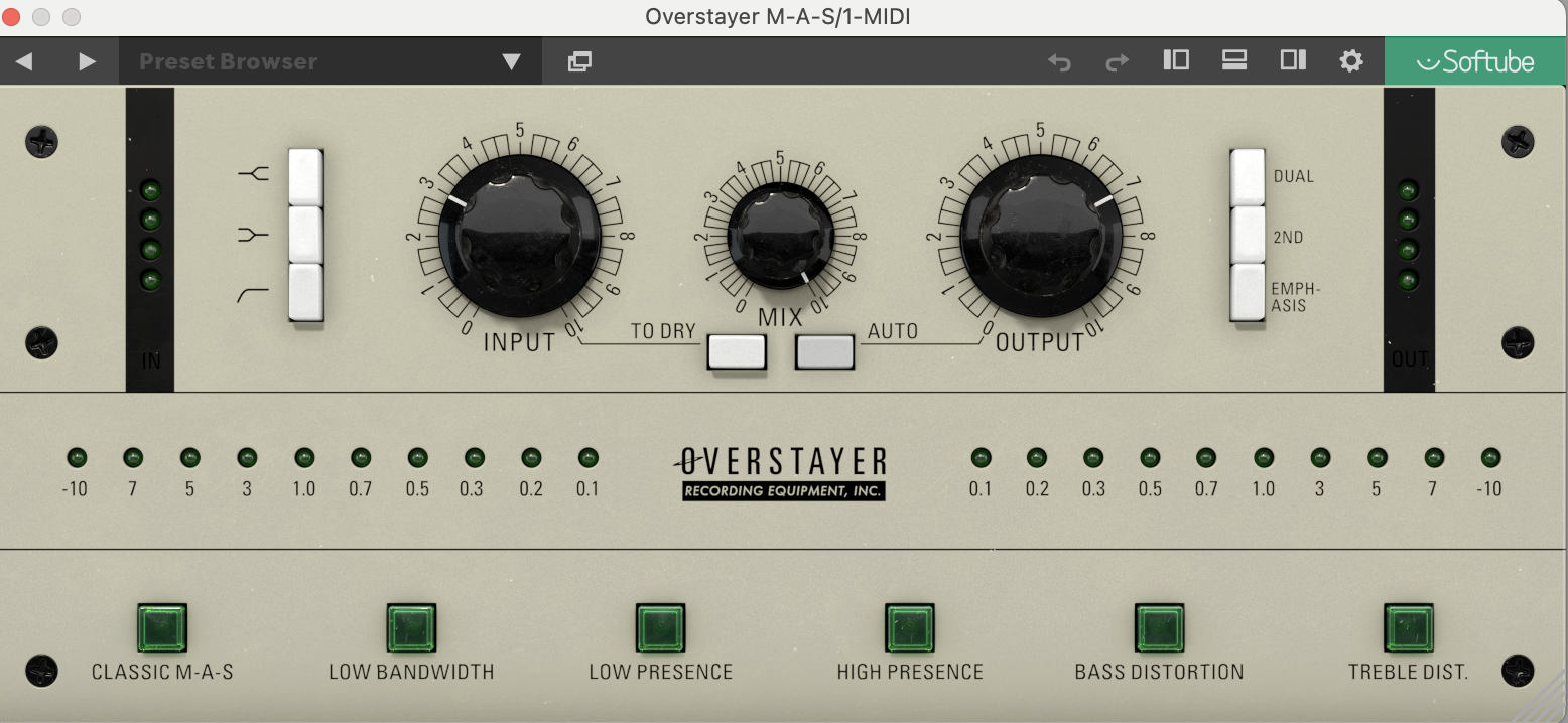 Softube Overstayer M-A-S